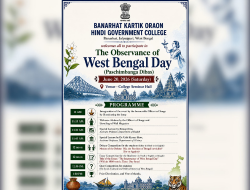 Observance of West Bengal Day- (Paschimbanga Dibas)